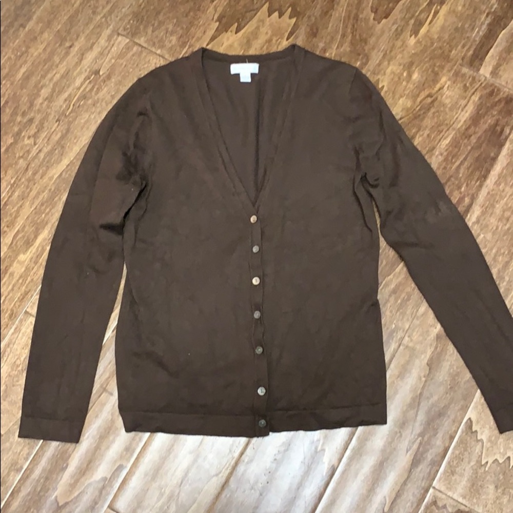 Brown Charter Club Cardigan